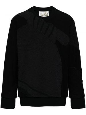 Sweatshirt aus baumwoll By Walid schwarz