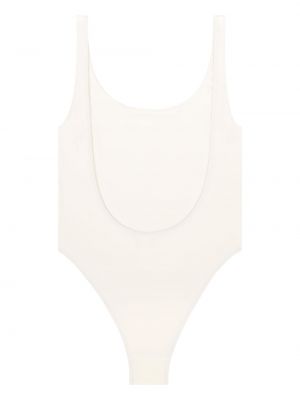 Raštuotas maudymosi kostiumėlis Sporty & Rich balta
