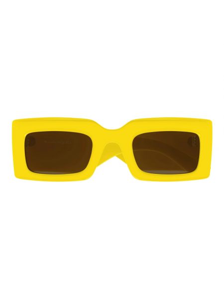 Sonnenbrille Alexander Mcqueen gelb