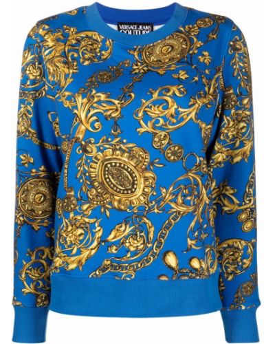 Sudadera Versace Jeans Couture azul