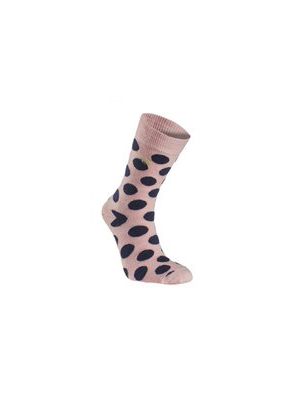 Шерстяные носки из шерсти мериноса в горошек Ivanhoe Of Sweden розовые