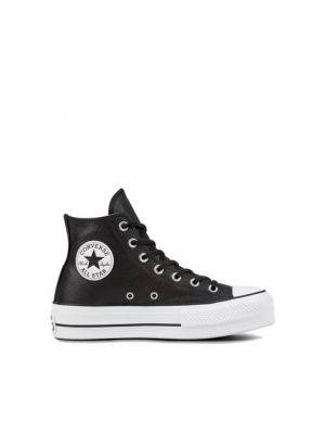 Zapatillas con plataforma de estrellas Converse Chuck Taylor All Star negro
