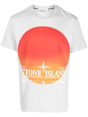 T-shirt Stone Island grå