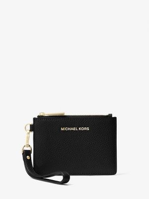 Кожаный кошелек для монет Michael Michael Kors черный