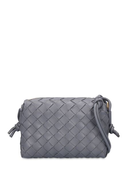 Lær mini bag Bottega Veneta