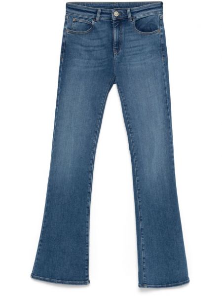 Flared jeans Emporio Armani blå