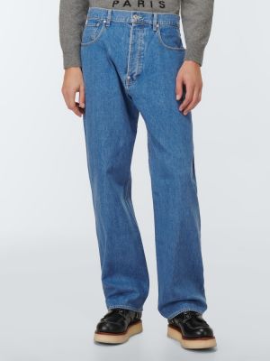 Voľné džínsy s rovným strihom Kenzo modrá
