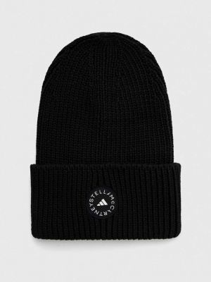 Черная шапка Adidas By Stella Mccartney