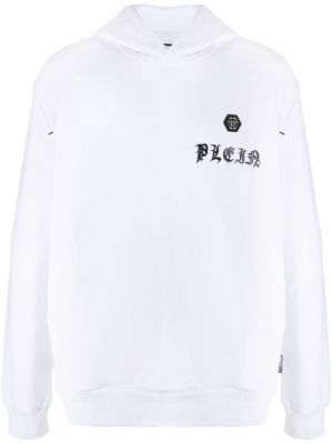 Hoodie Philipp Plein vit