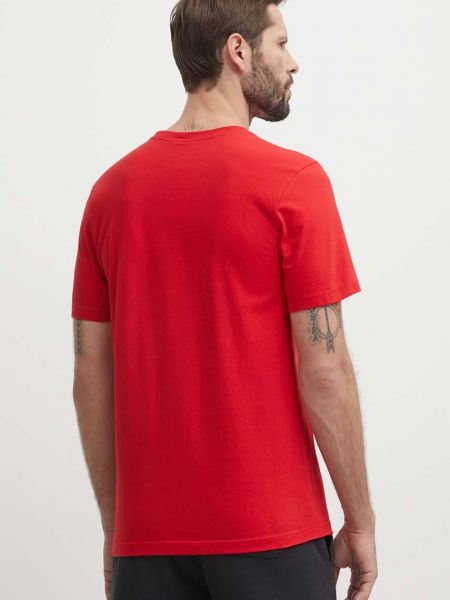 Tricou din bumbac Nike roșu