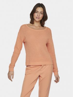 Sweter Vila pomarańczowy