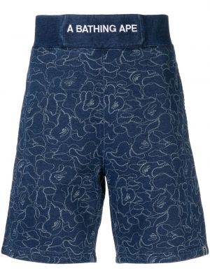 Bermuda kratke hlače A Bathing Ape® modra