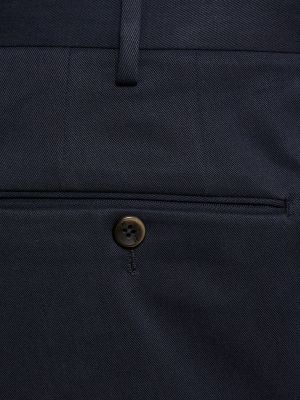 Bavlněné rovné kalhoty Pt Torino béžové