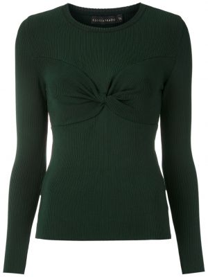 Плетена блуза Cecilia Prado зелено