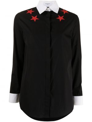 Camisa de estrellas Givenchy Pre-owned negro