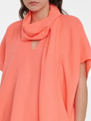 Вълнена блуза Roksanda оранжево