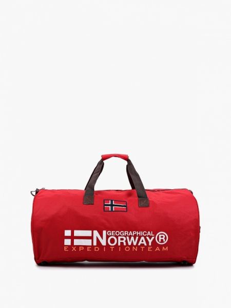 Спортивная сумка Geographical Norway красная