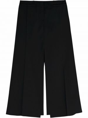 Woll midirock Victoria Beckham schwarz