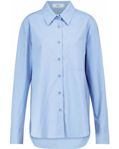 Camicia di cotone The Frankie Shop blu