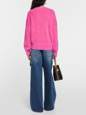 Пуловер Stella Mccartney розово