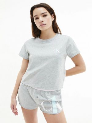 Pizsama Calvin Klein - szürke