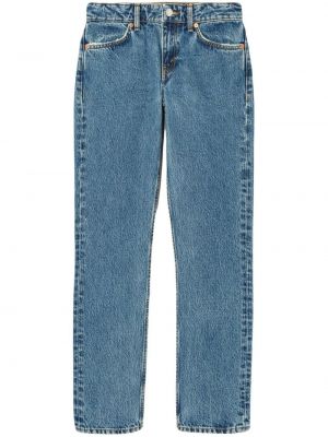 Straight leg jeans a vita bassa Re/done blu