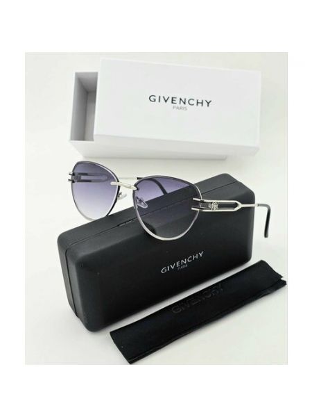 Очки солнцезащитные Givenchy серебряные