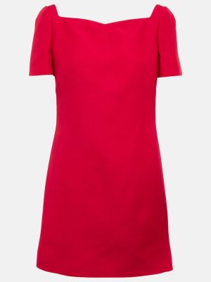 Šilkinis vilnonis suknele Valentino raudona
