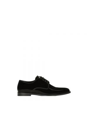 Chaussures oxford en cuir vernis Dolce&gabbana noir