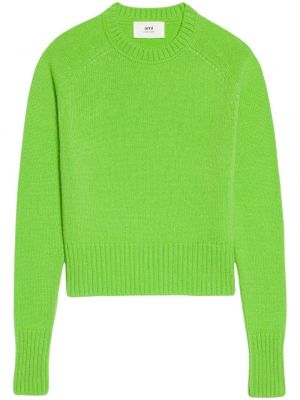 Pullover Ami Paris зелено