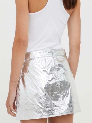 Mini sukně Stine Goya stříbrné