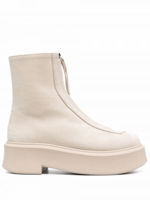Plateau ankle boots The Row beige