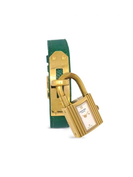 Ρολόι με δερμάτινο λουράκι Hermès Pre-owned