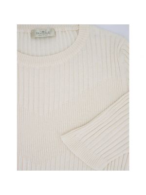 Jersey de seda de algodón de tela jersey Panicale beige