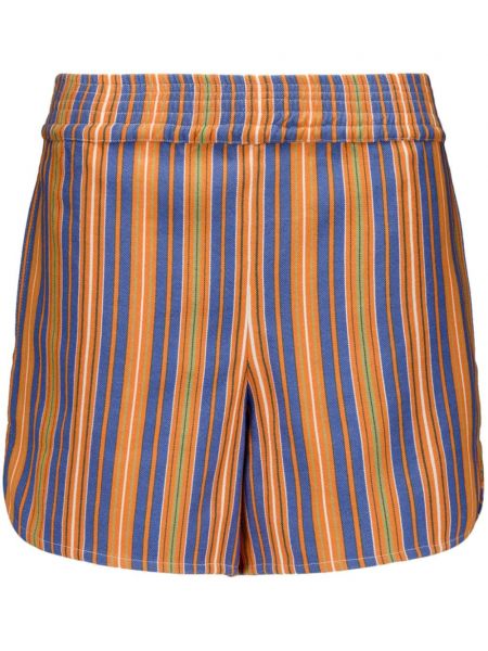 Stribet shorts Paula blå