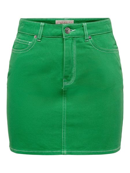 Džinsinis sijonas Only žalia