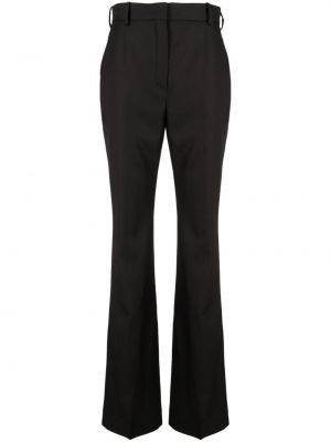 Rovné kalhoty Nina Ricci černé
