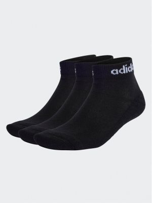 Žemos kojinės Adidas juoda
