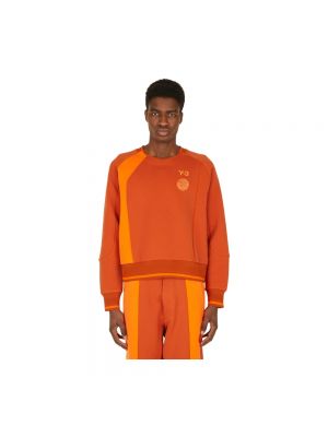 Bluza dresowa Y-3 pomarańczowa