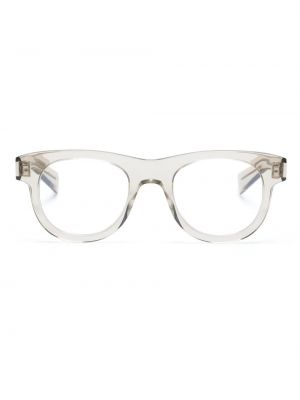 Прозрачни очила Saint Laurent Eyewear бяло
