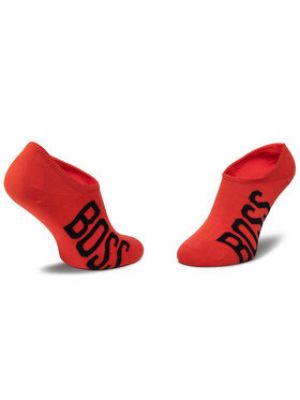 Nízké ponožky Boss červené