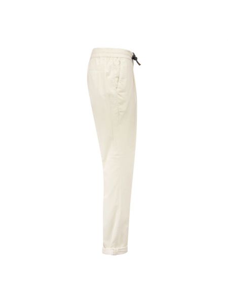 Pantalones chinos con cordones de terciopelo‏‏‎ Brunello Cucinelli beige