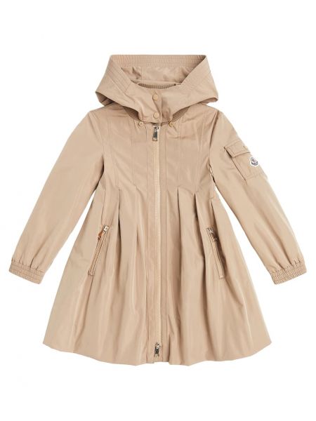 Parkatakki tytöille Moncler Enfant beige