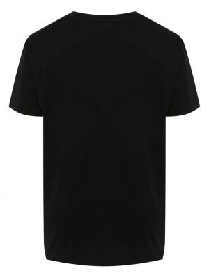 Kokvilnas t-krekls ar apdruku Egonlab melns