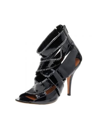 Sandały trekkingowe skórzane Givenchy Pre-owned czarne