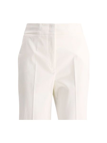 Pantalones rectos Peserico blanco