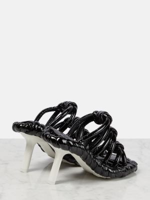Kožne sandale Loewe crna