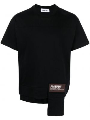 Tričko s kapsami Ambush černé