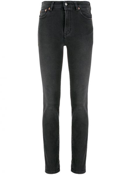 Skinny jeans Mm6 Maison Margiela schwarz