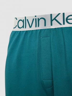 Spodnie Calvin Klein Underwear niebieskie